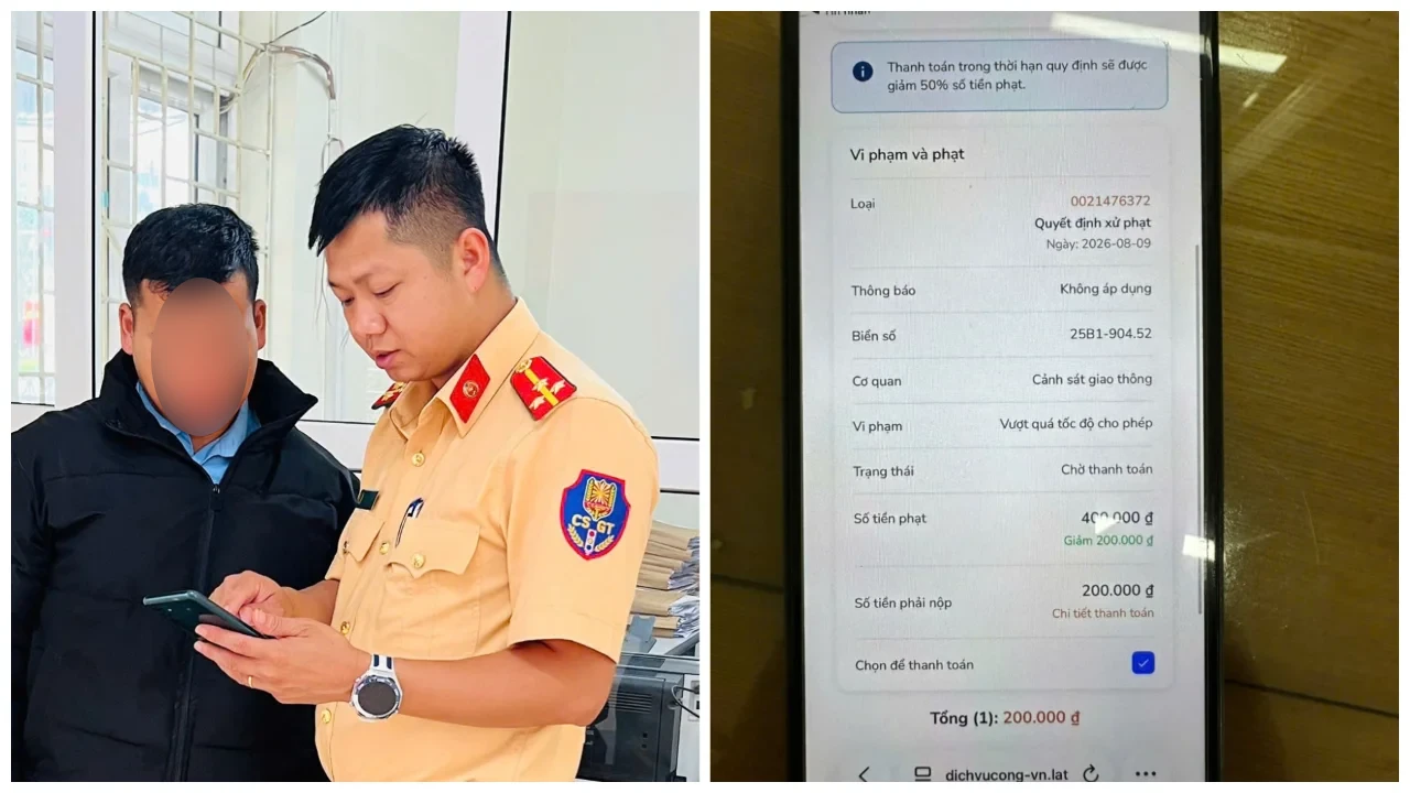Cảnh báo thủ đoạn lừa đảo thông báo “phạt nguội” qua tin nhắn điện thoại