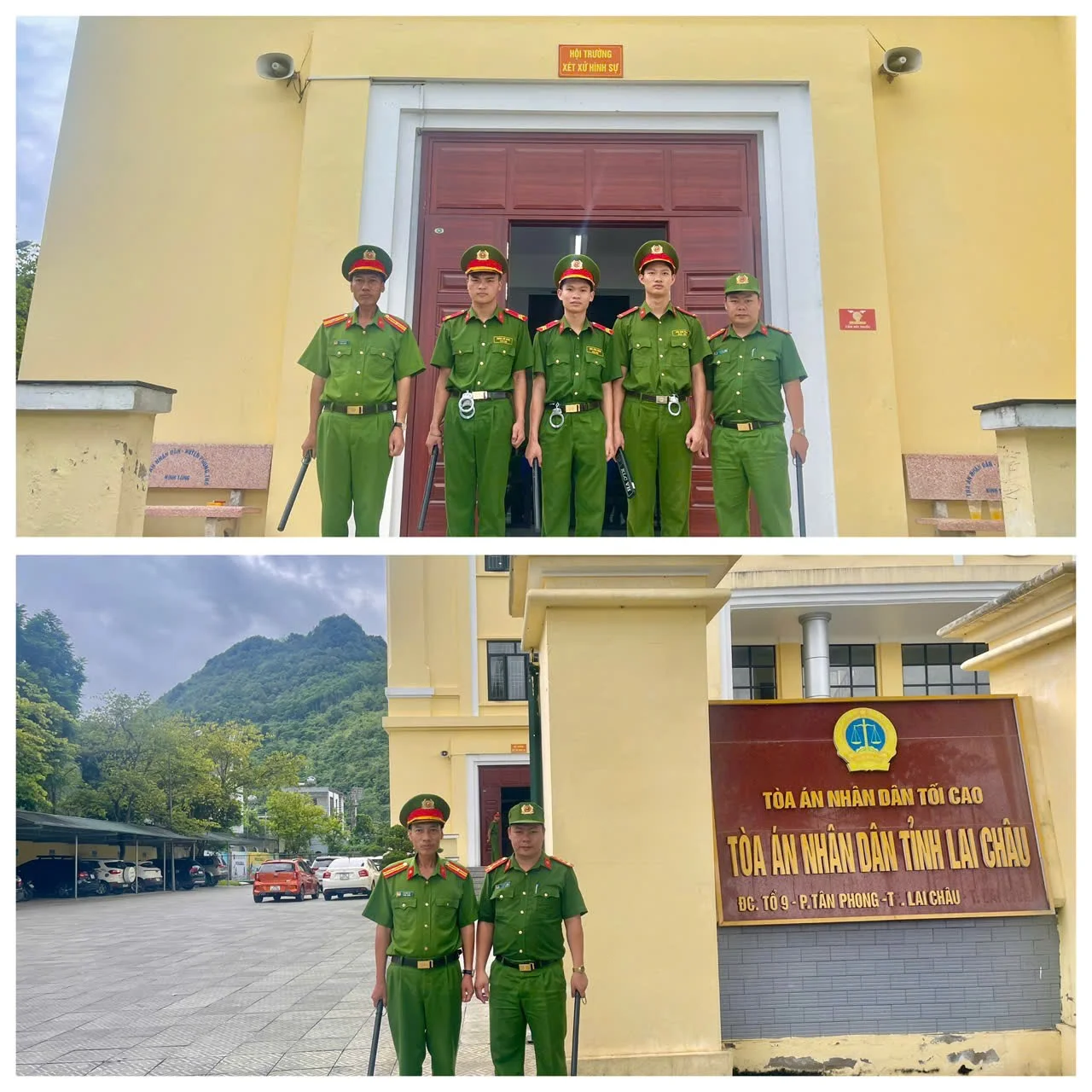 Đảm bảo an ninh, trật tự phiên tòa xét xử sơ thẩm vụ án Dương VănThạnh và đồng phạm.