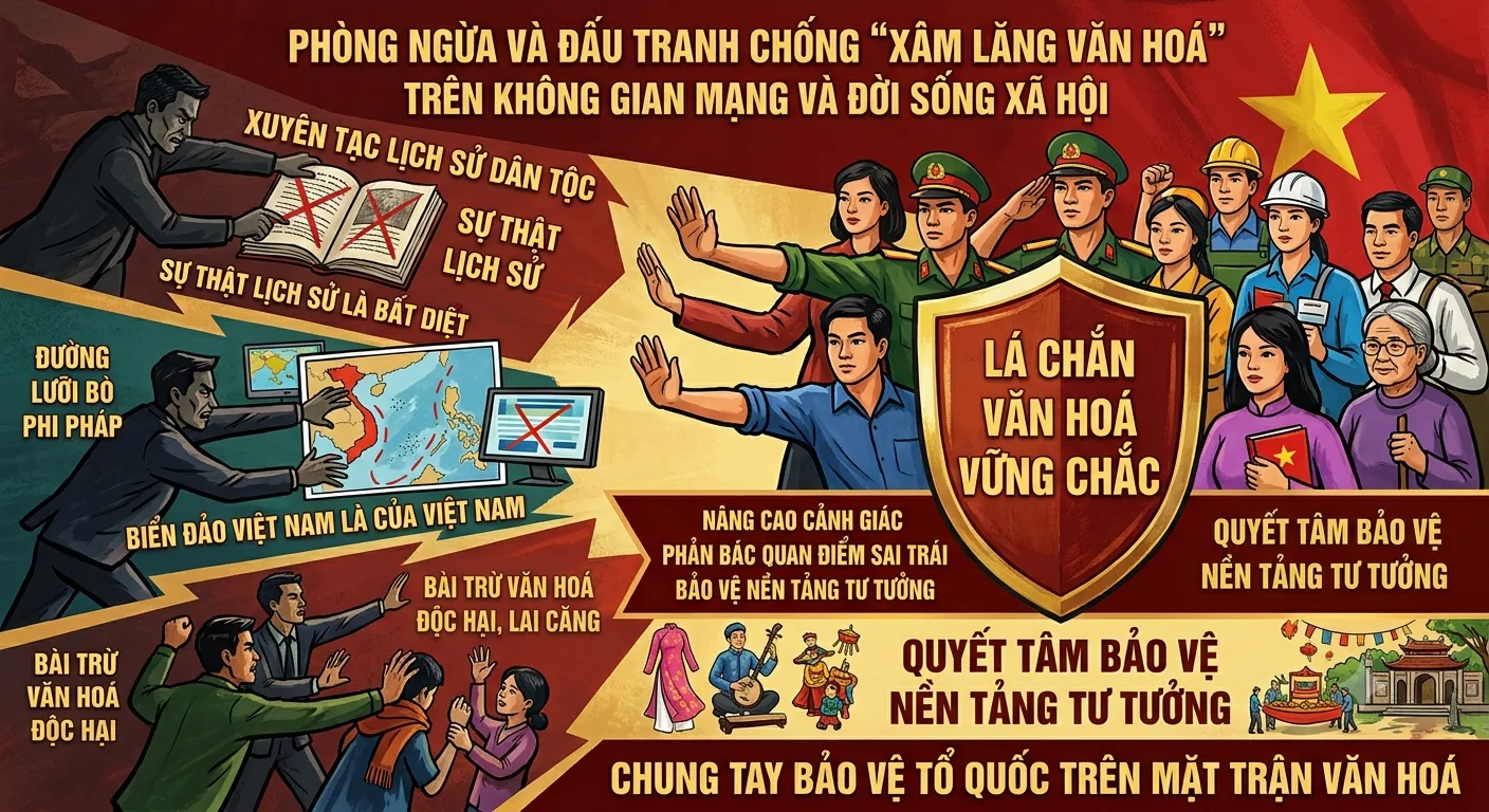 Văn hoá và hội nhập (Kỳ 2: Phòng ngừa, đấu tranh với hoạt động xâm lăng văn hoá)