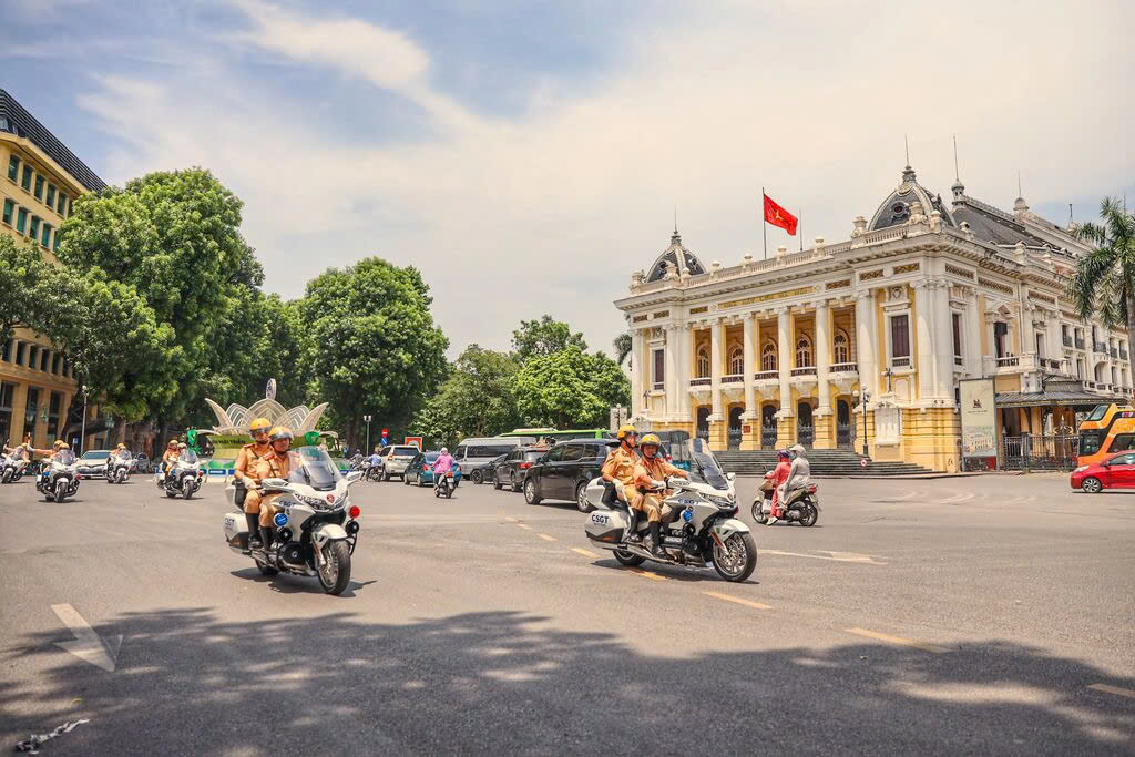 CHI TIẾT PHÂN LUỒNG, TỔ CHỨC GIAO THÔNG PHỤC VỤ ĐẠI HỘI XIV CỦA ĐẢNG