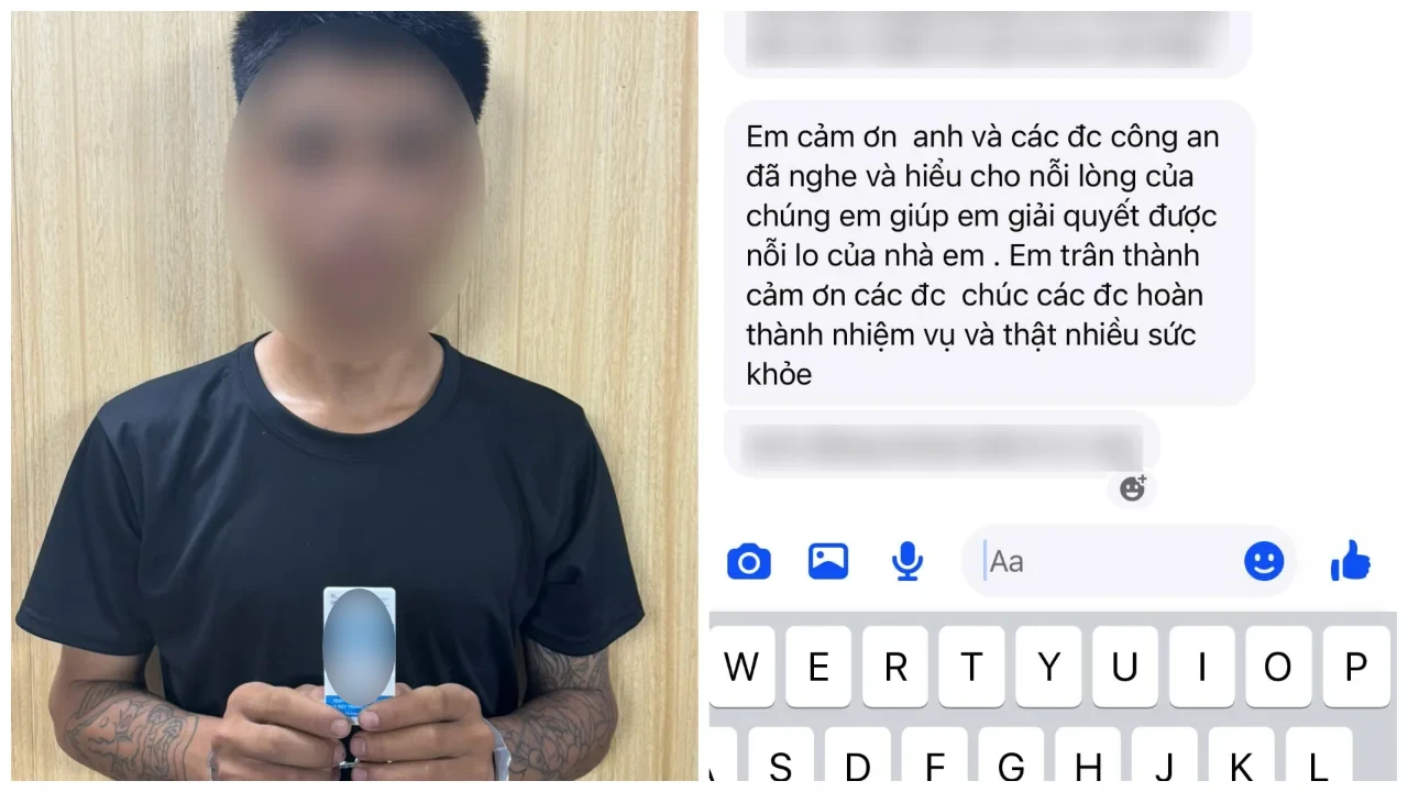 Lò Văn T tại cơ quan Công an