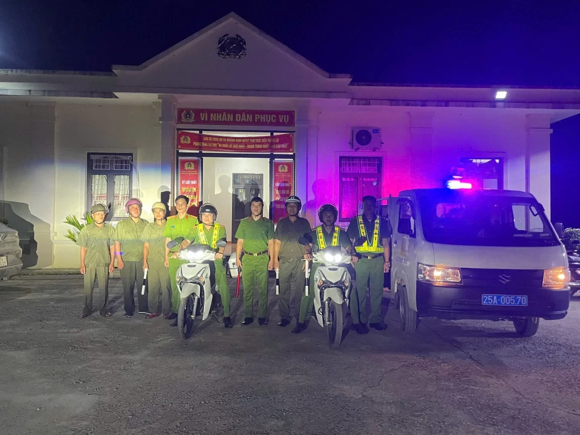 Công an xã Mường Khoa: Những ca tuần tra trong đêm - Giữ bình yên cho địa bàn
