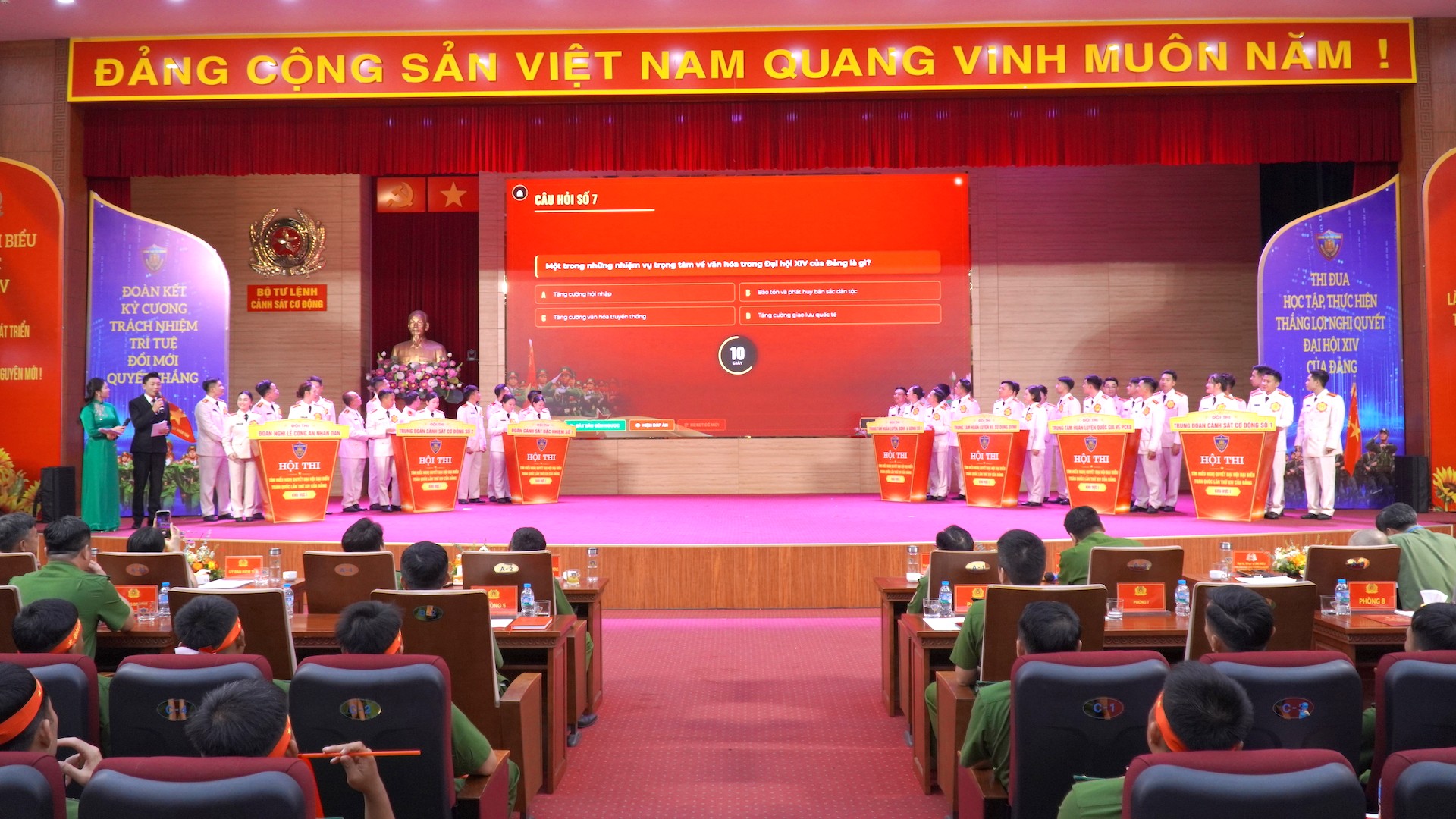 Bộ Tư lệnh Cảnh sát cơ động lan tỏa tinh thần học tập và thực hiện Nghị quyết Đại hội XIV của Đảng