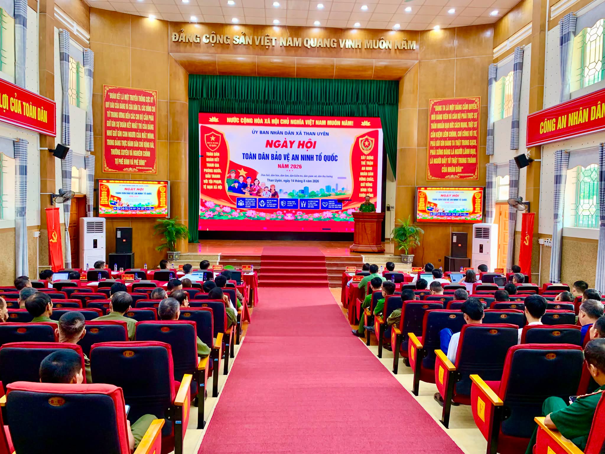 Xã Than Uyên tổ chức điểm Ngày hội Toàn dân bảo vệ an ninh Tổ quốc tỉnh Lai Châu năm 2026