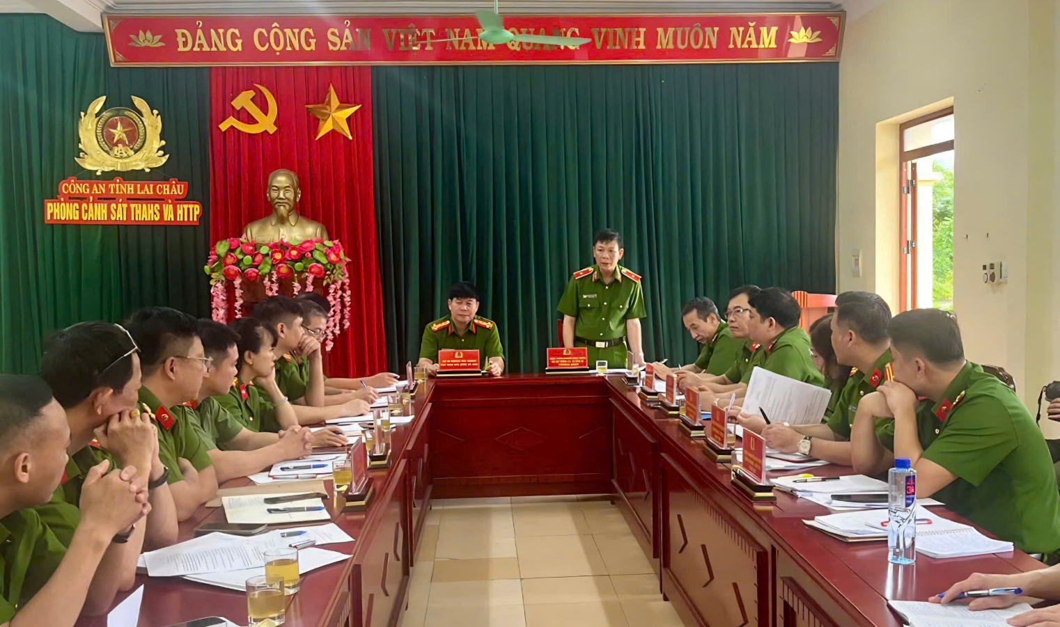 Lãnh đạo Cục C10 – Bộ Công an thông qua kết luận kiểm tra