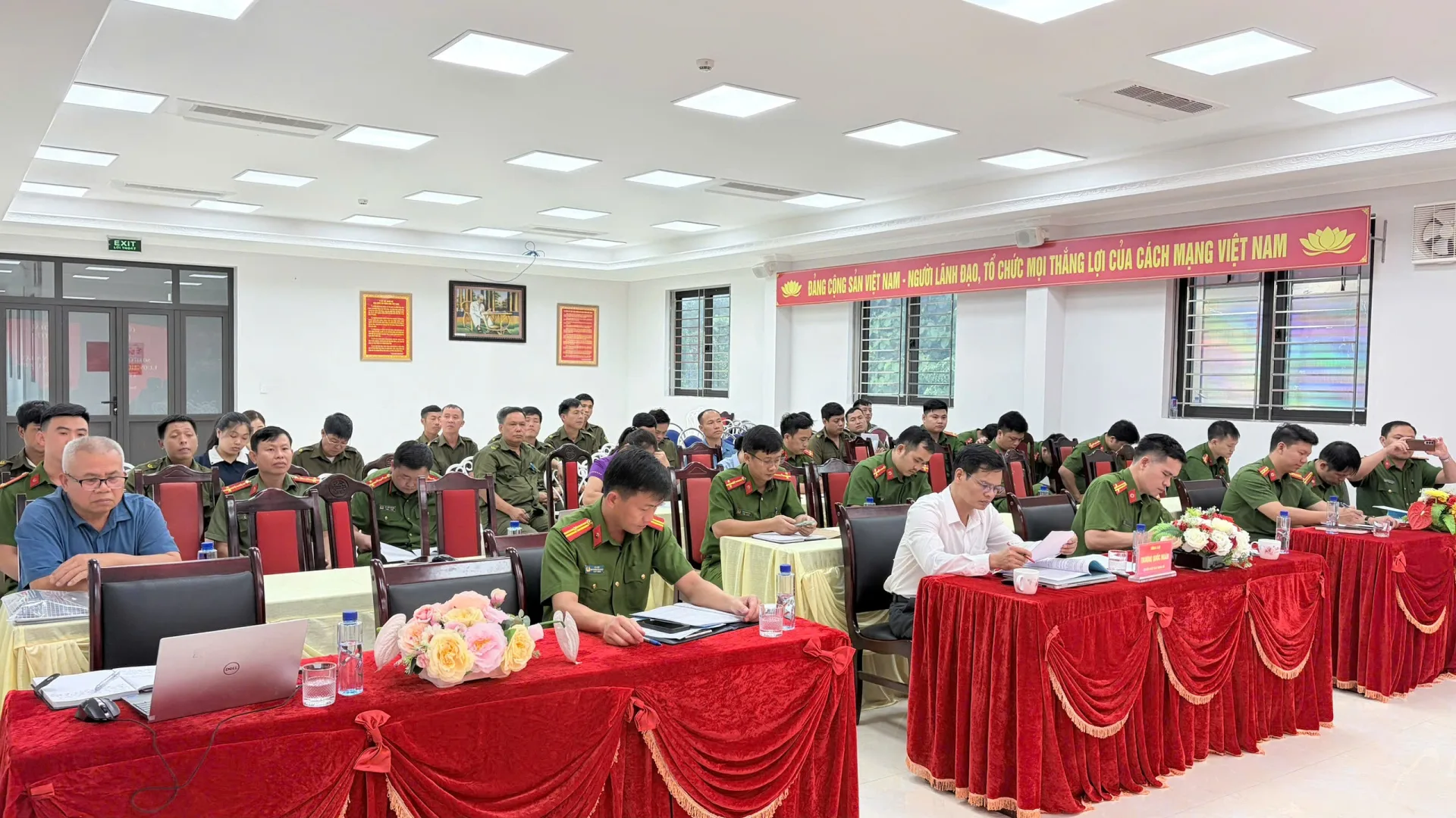 Sơ kết 06 tháng đầu năm – Công an xã Bum Tở quyết tâm hoàn thành thắng lợi các chỉ tiêu công tác năm 2026