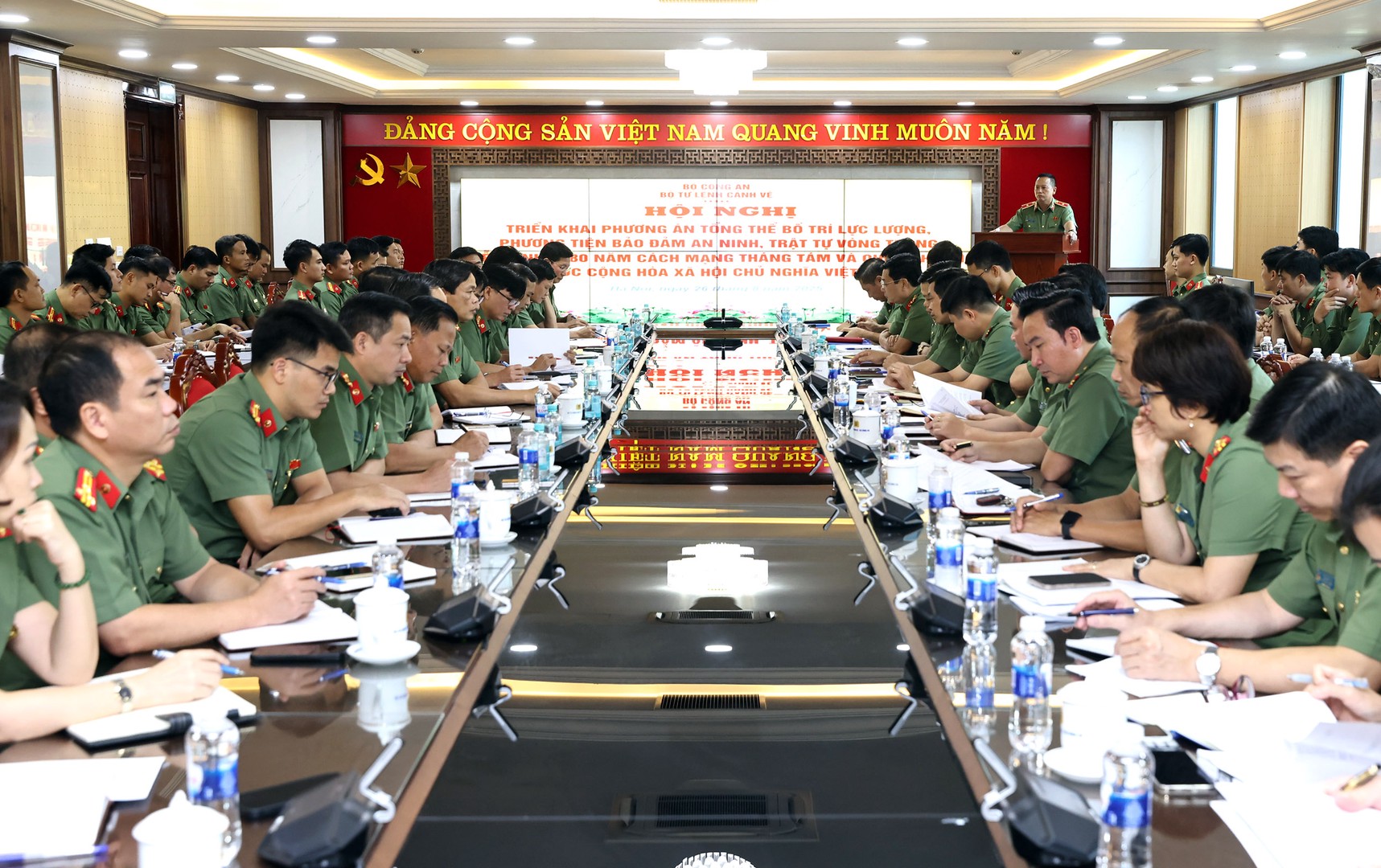 Bộ Tư lệnh Cảnh vệ triển khai phương án bảo đảm an ninh, trật tự Lễ kỷ niệm A80