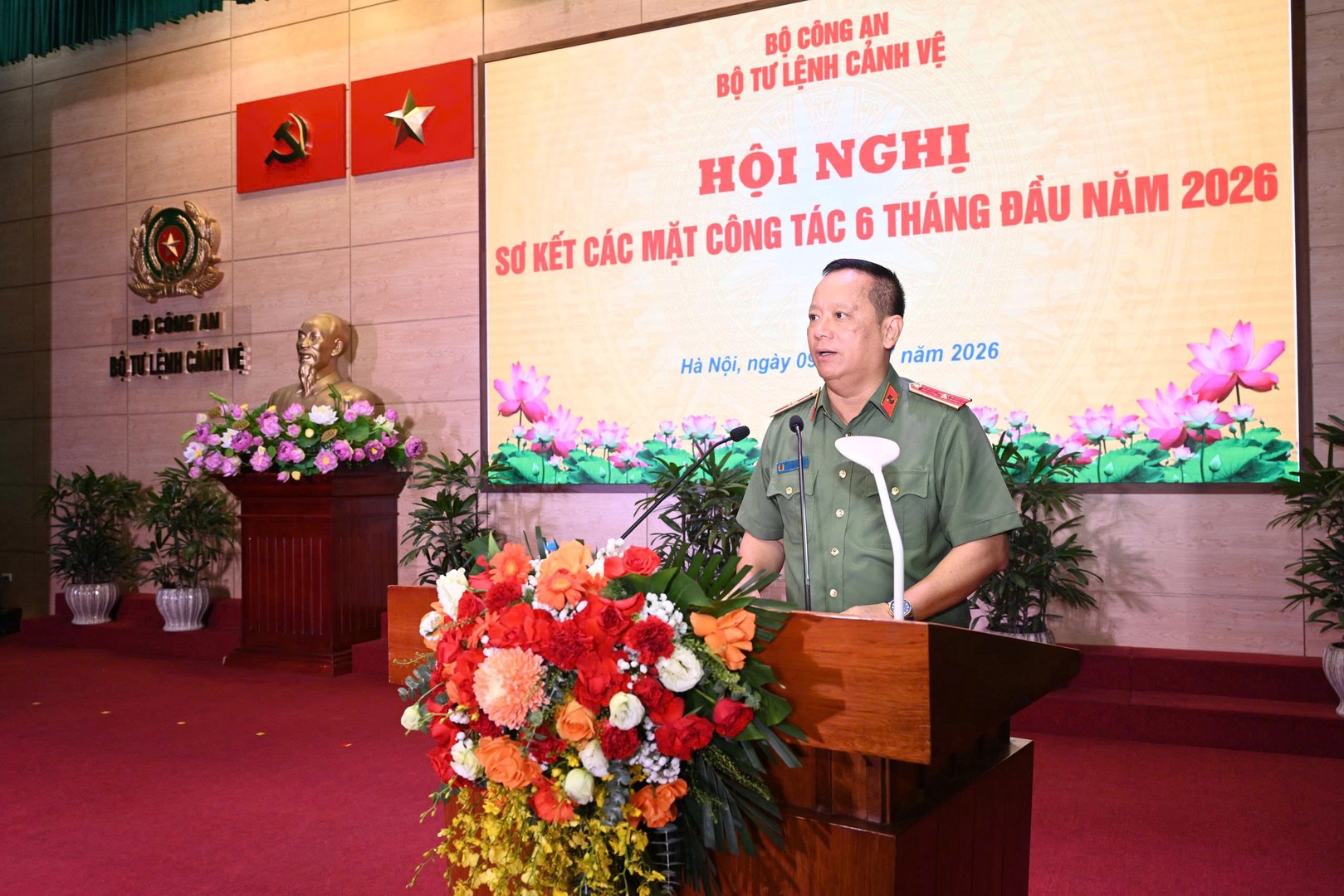 Bộ Tư lệnh Cảnh vệ hoàn thành xuất sắc nhiệm vụ 6 tháng đầu năm 2026