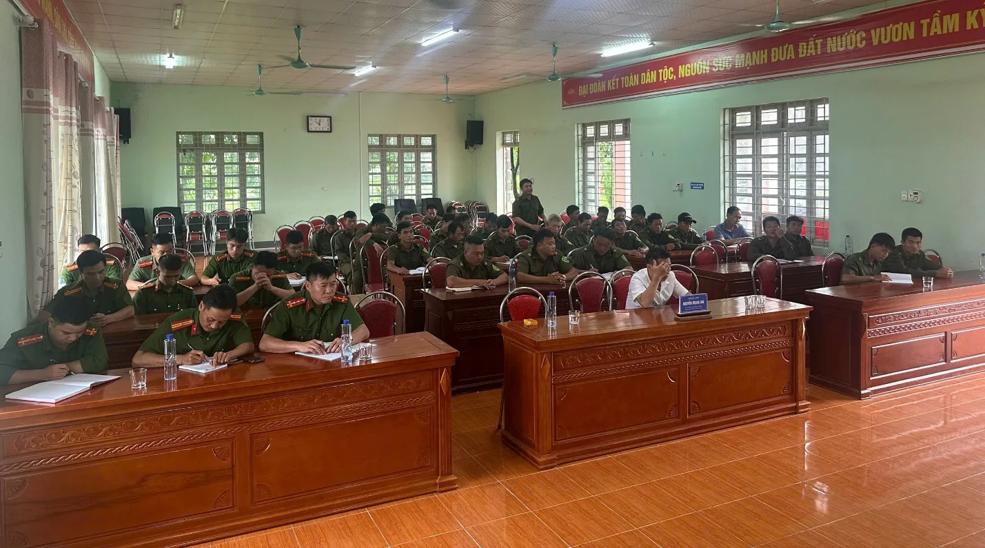 Toàn cảnh buổi hội nghị tập huấn