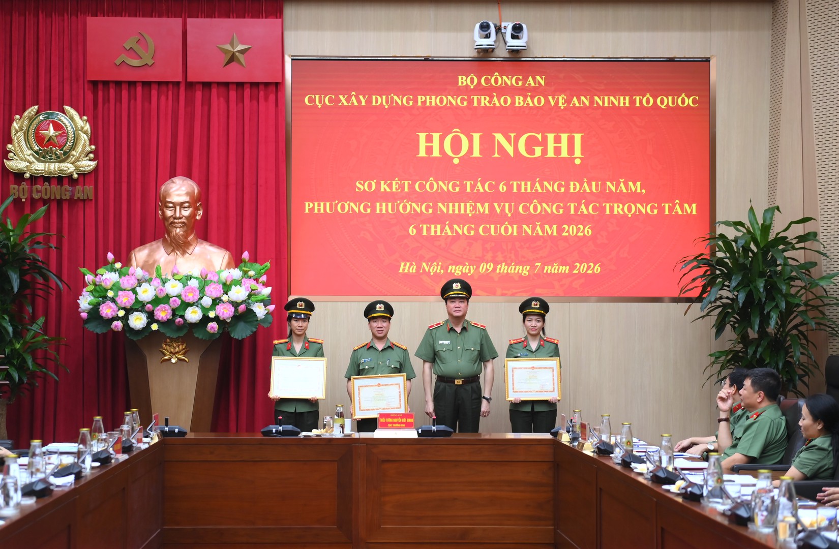 Cục Xây dựng phong trào bảo vệ an ninh Tổ quốc sơ kết công tác 6 tháng đầu năm 2026