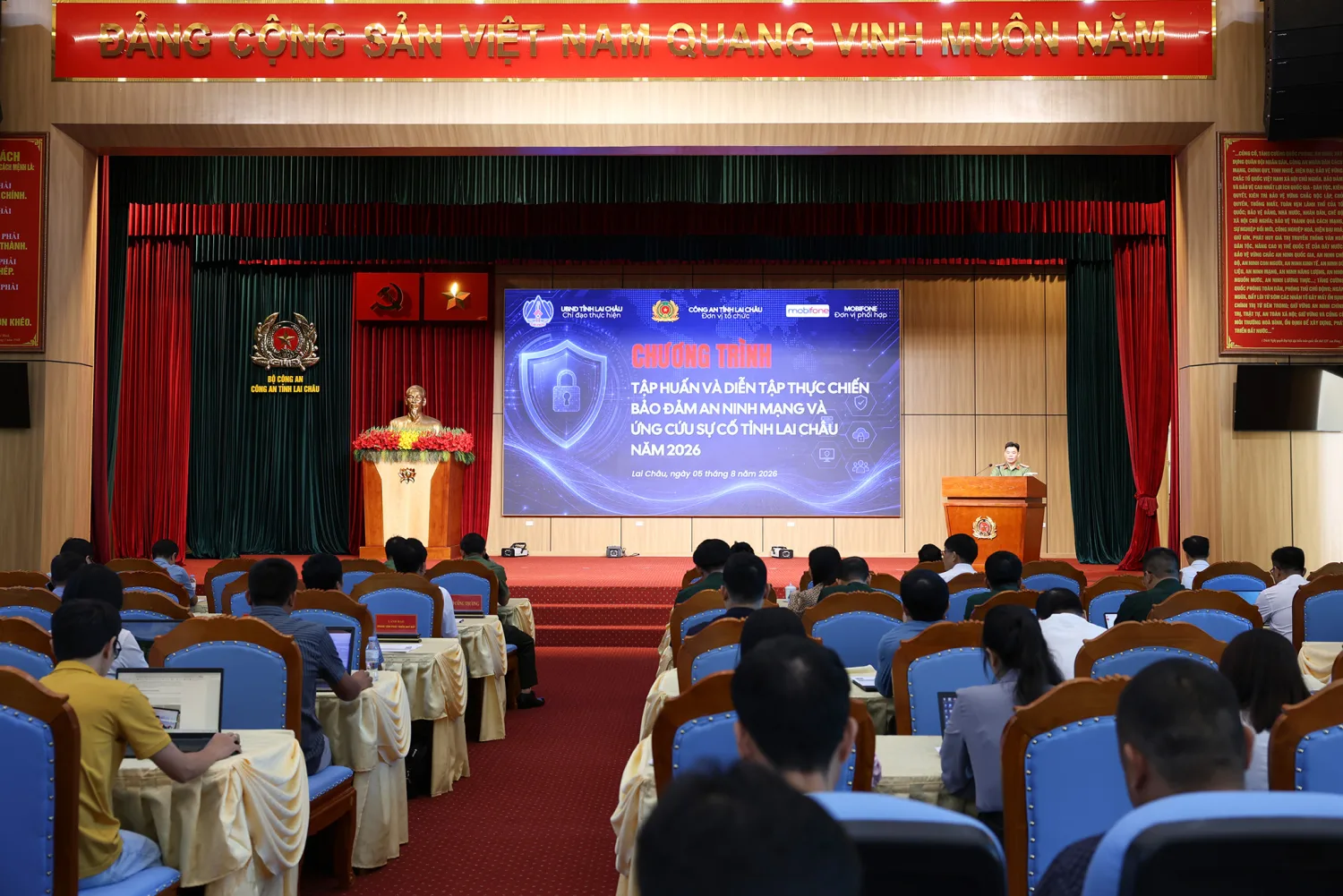 Hơn 120 đại biểu tham gia tập huấn và diễn tập thực chiến bảo đảm an ninh mạng,  ứng cứu sự cố