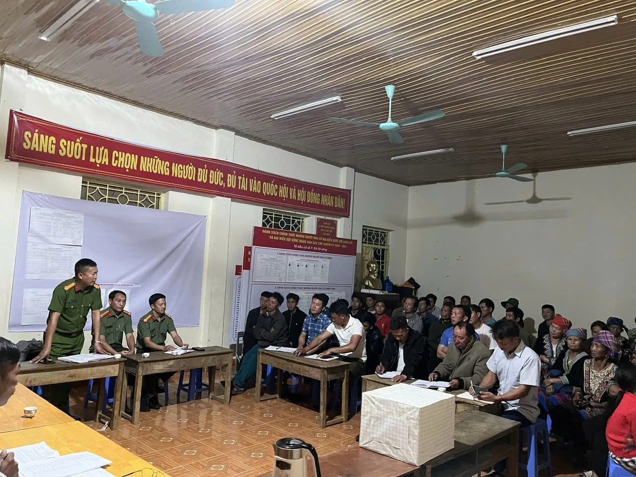 Toàn cảnh buổi tuyên truyền