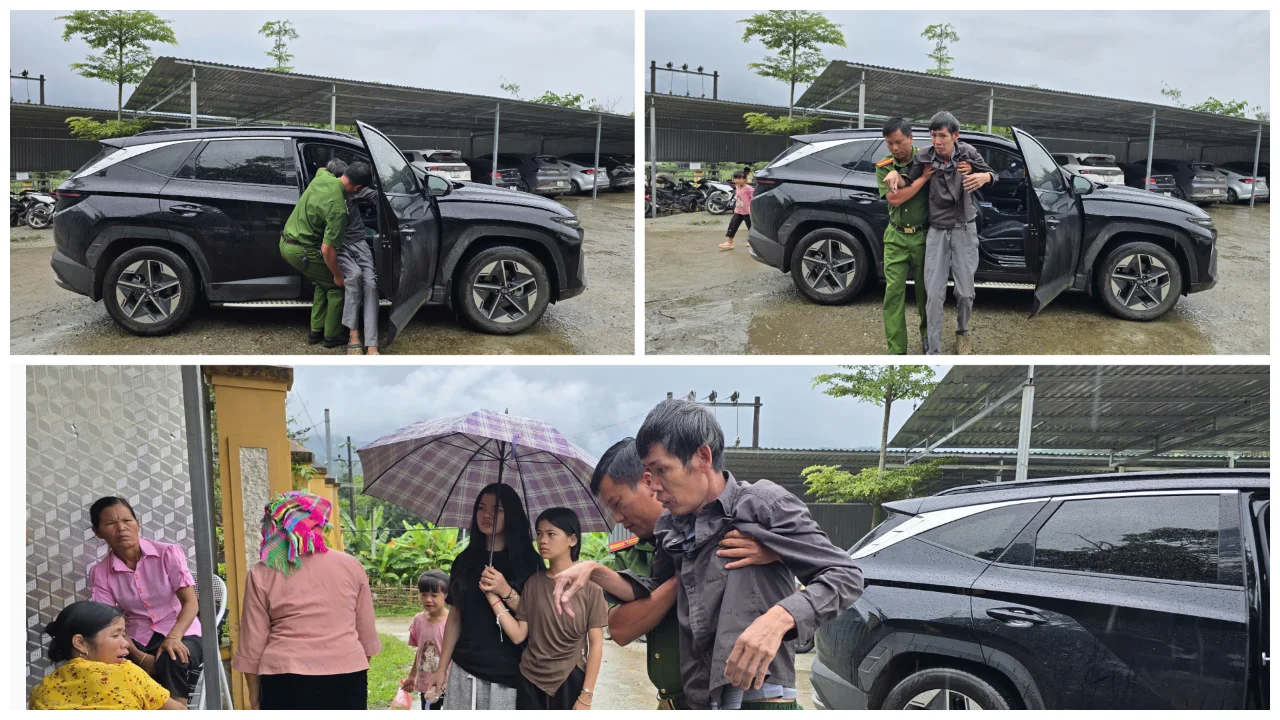 Công an xã Mường Khoa tận tình đưa, đón Nhân dân làm căn cước, thu nhận hồ sơ định danh điện tử mức 2