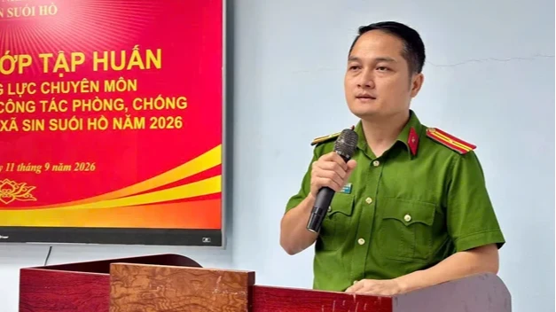 Công an xã sin suối hồ: Khai mạc lớp tập huấn nâng cao năng lực phòng, chống ma túy năm 2026