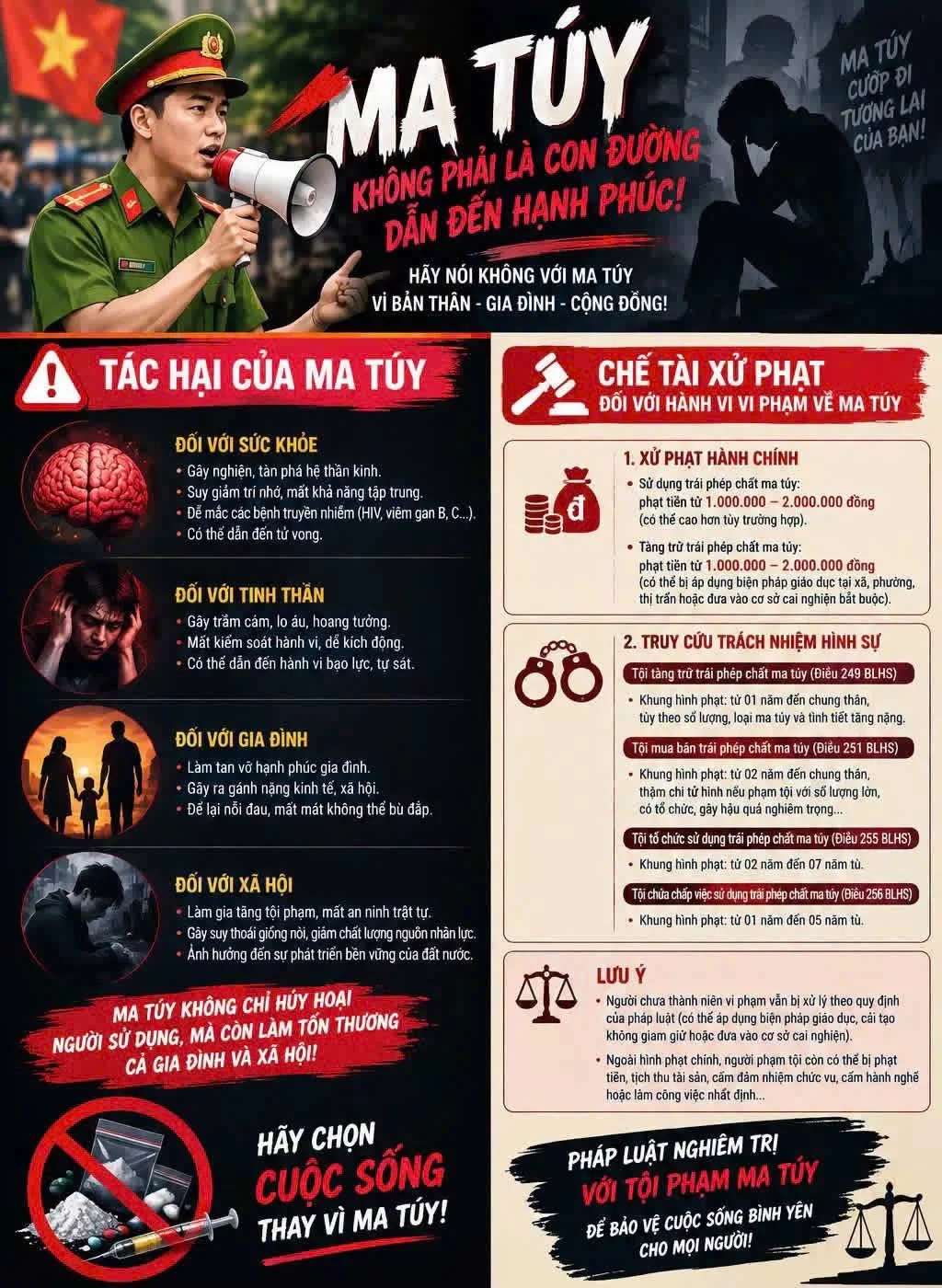 Công an xã Sin Suối Hồ đẩy mạnh tuyên truyền thực hiện Chương trình mục tiêu quốc gia phòng, chống ma túy năm 2026