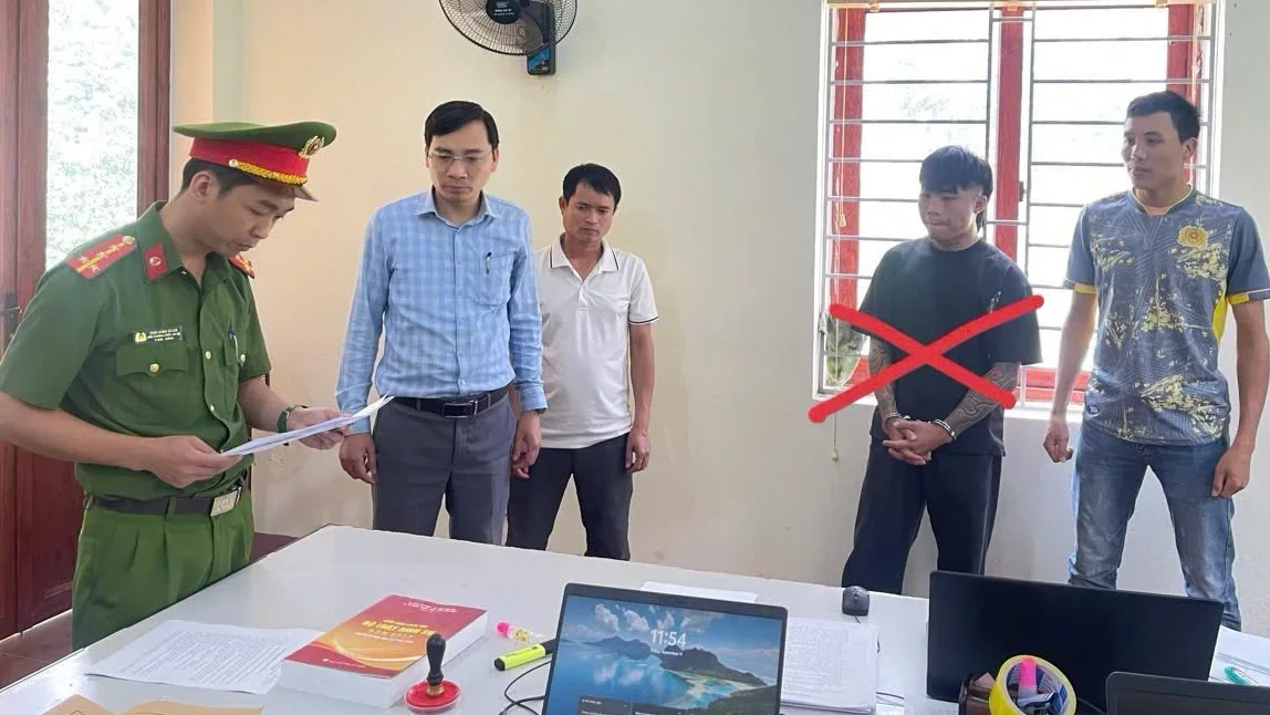 Cơ quan Cảnh sát điều tra Công an tỉnh Lai Châu xử lý nghiêm đối tượng có hành vi gây rối trật tự công cộng