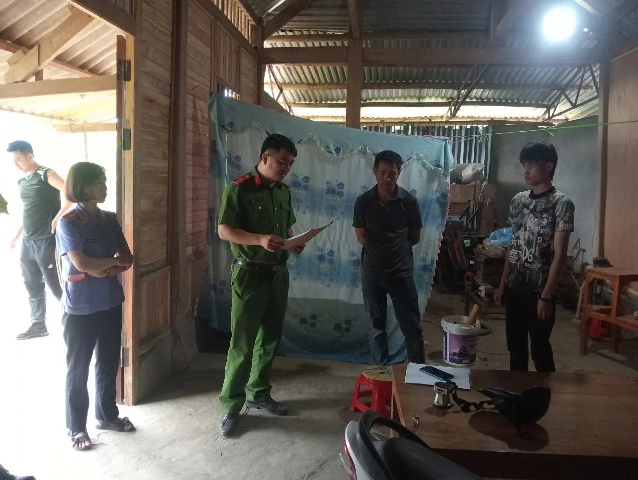Công an phường Tân Phong triệt phá thành công Chuyên án ma túy VA0926B.