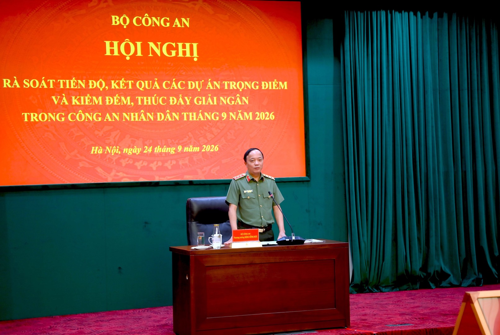 Đẩy nhanh tiến độ hoàn thành triển khai các dự án và công tác giải ngân