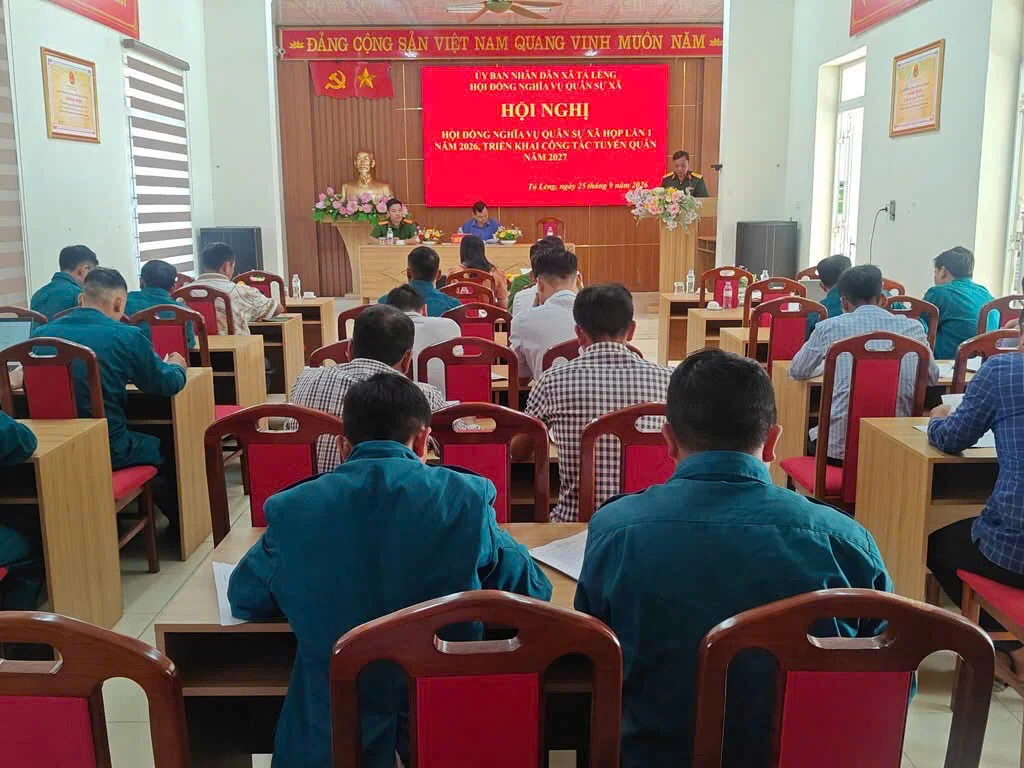 Công an xã Tả Lèng chủ động triển khai công tác tuyển quân năm 2027