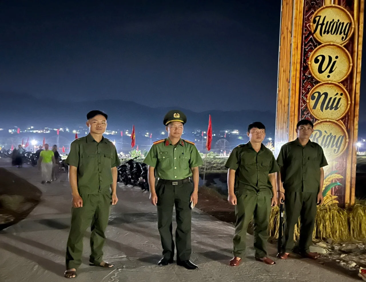 Công an xã Bình Lư tăng cường bảo đảm an ninh, an toàn Ngày hội Mùa vàng Bình Lư năm 2026