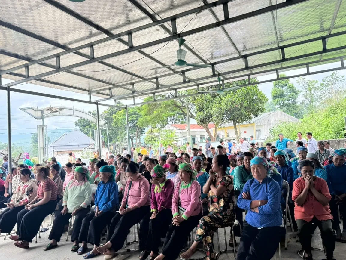 Công an xã Mường Khoa đẩy mạnh tuyên truyền phòng, chống ma túy và bảo đảm trật tự, an toàn giao thông