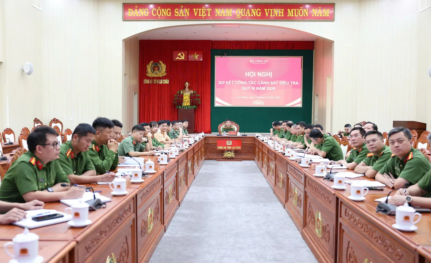 Bộ Công an sơ kết công tác Cảnh sát điều tra Quý III năm 2026