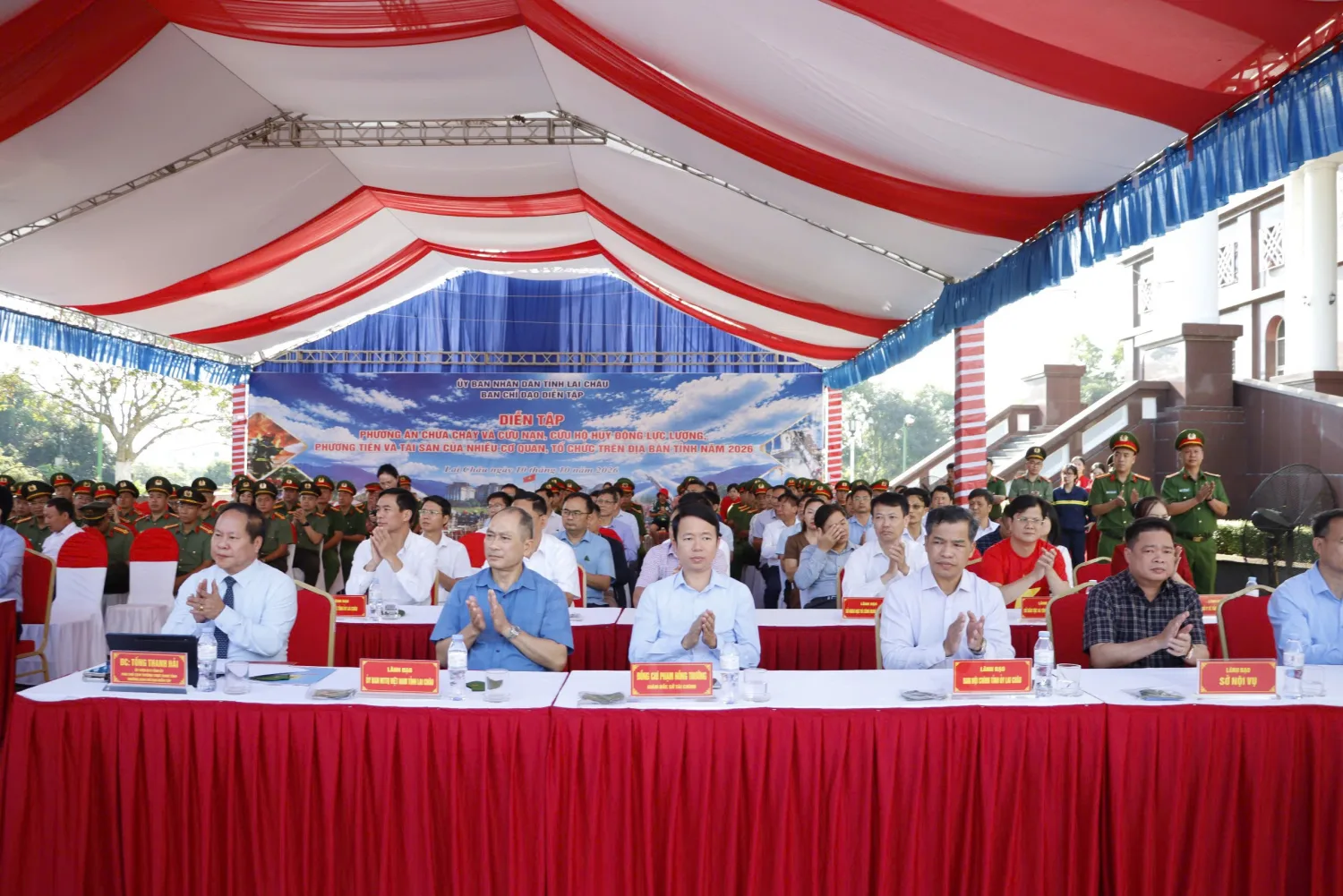 Diễn tập phương án chữa cháy và cứu nạn, cứu hộ cấp tỉnh năm 2026