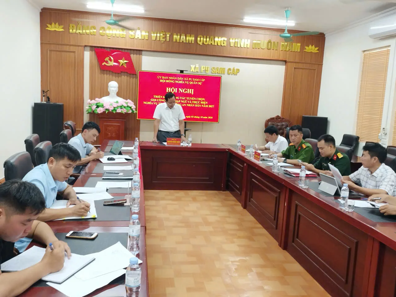 Pu Sam Cáp triển khai công tác tuyển quân năm 2027