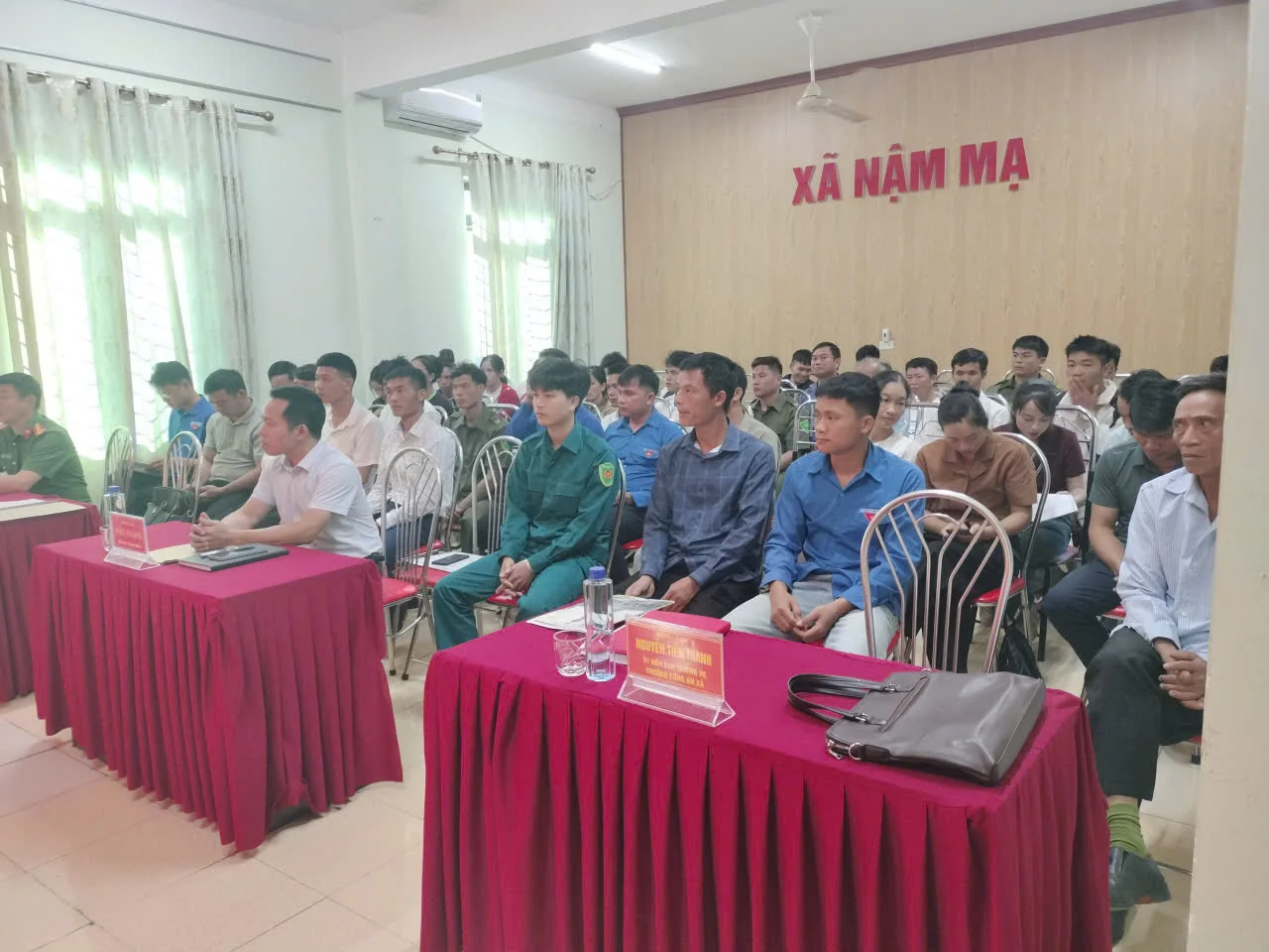 Công an xã Nậm Mạ tổ chức Hội nghị tuyên truyền, phổ biến giáo dục pháp luật về phòng, chống ma túy