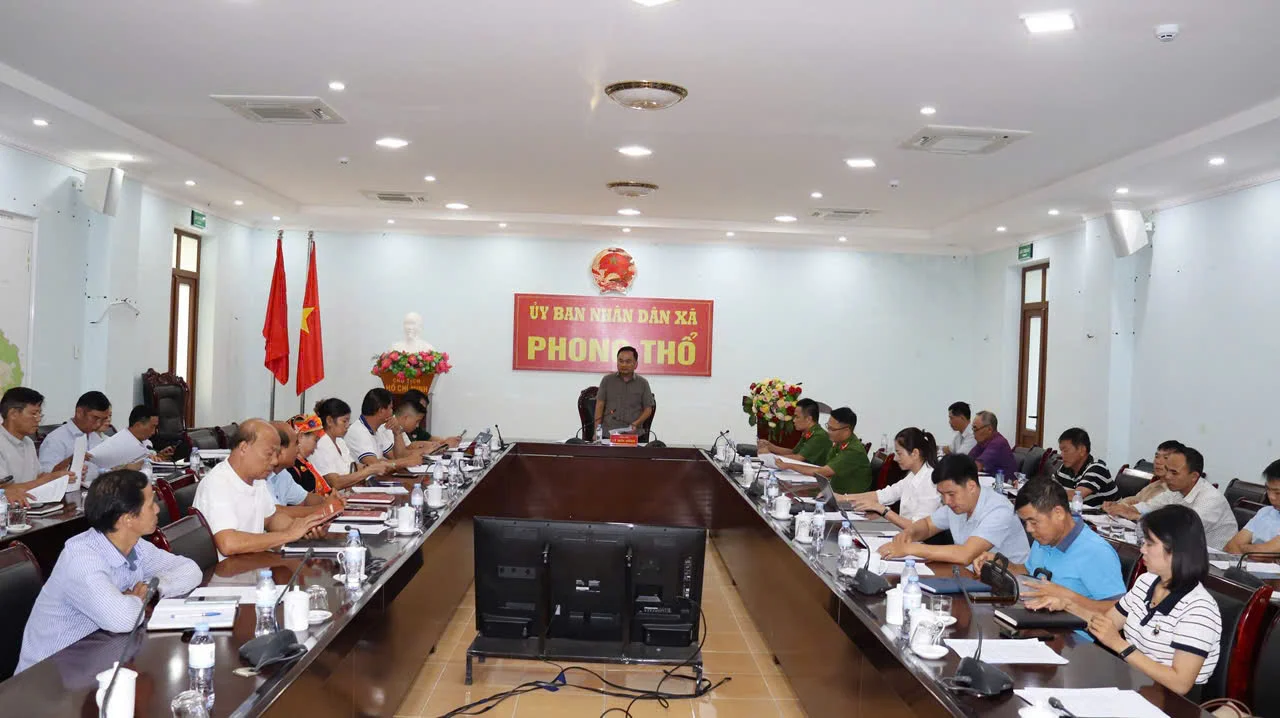 Công an xã Phong Thổ nòng cốt trong tham mưu kiện toàn lực lượng an ninh cơ sở