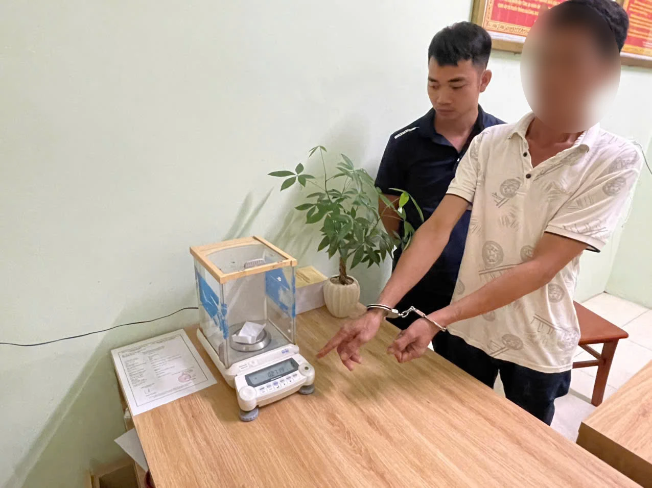 Công an xã Bình Lư – Bắt giữ đối tượng tàng trữ trái phép chất ma túy.