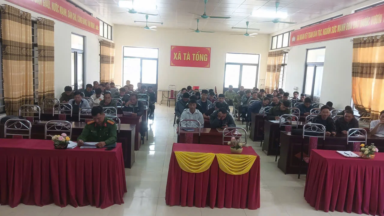 Tập huấn, nâng cao năng lực cho lực lượng tham gia bảo vệ ANTT ở cơ sở trong công tác phòng, chống ma túy năm 2026.