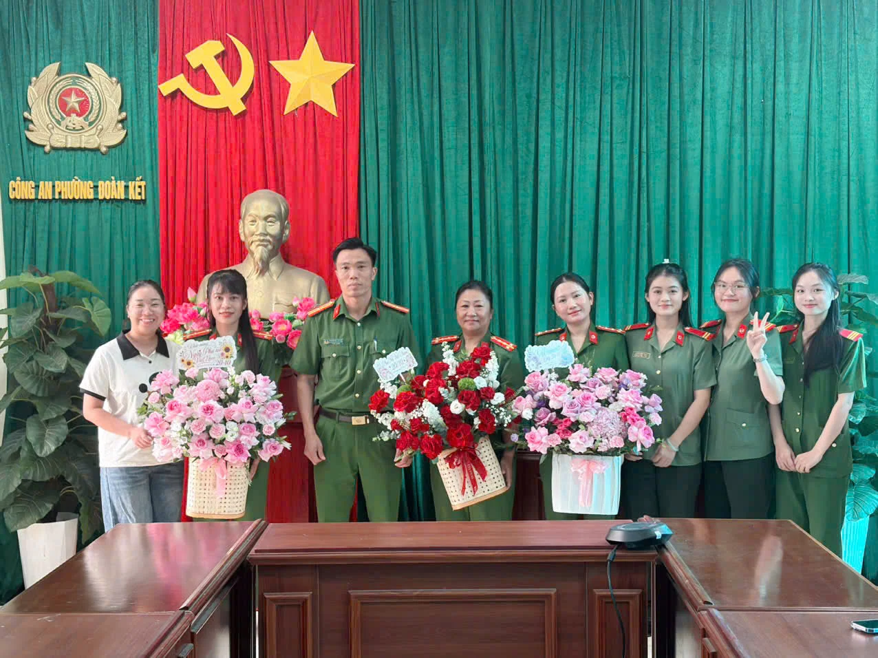 Lan tỏa tinh thần trách nhiệm, ghi nhận đóng góp của Chi hội Phụ nữ Công an phường Đoàn Kết