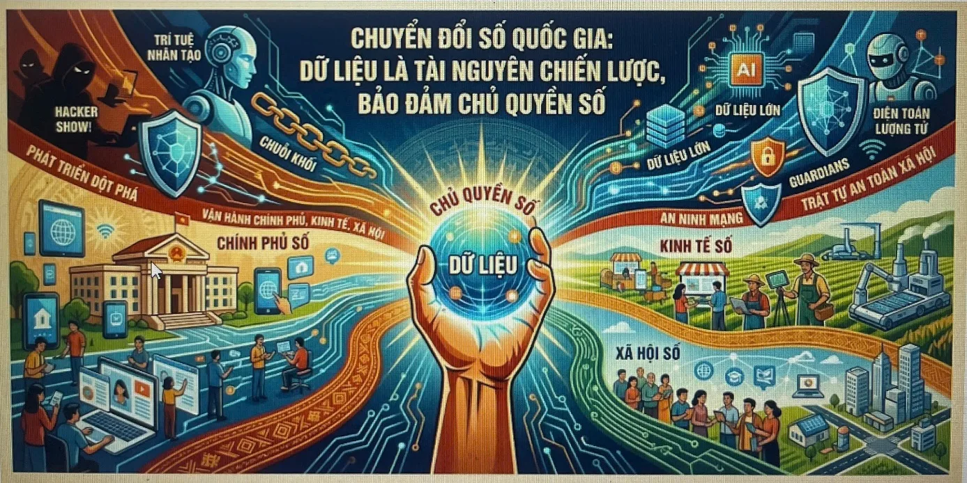 Chuyển đổi số an toàn cùng Luật An ninh dữ liệu