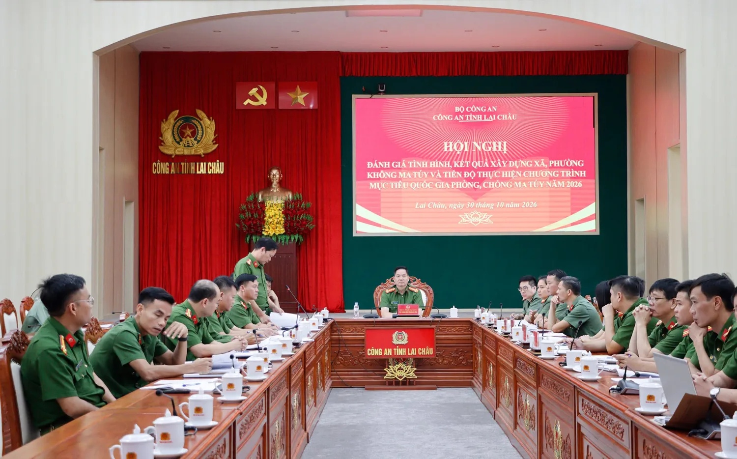 Đánh giá tình hình, kết quả xây dựng xã, phường không ma túy và tiến độ thực hiện Chương trình mục tiêu quốc gia phòng, chống ma túy năm 2026