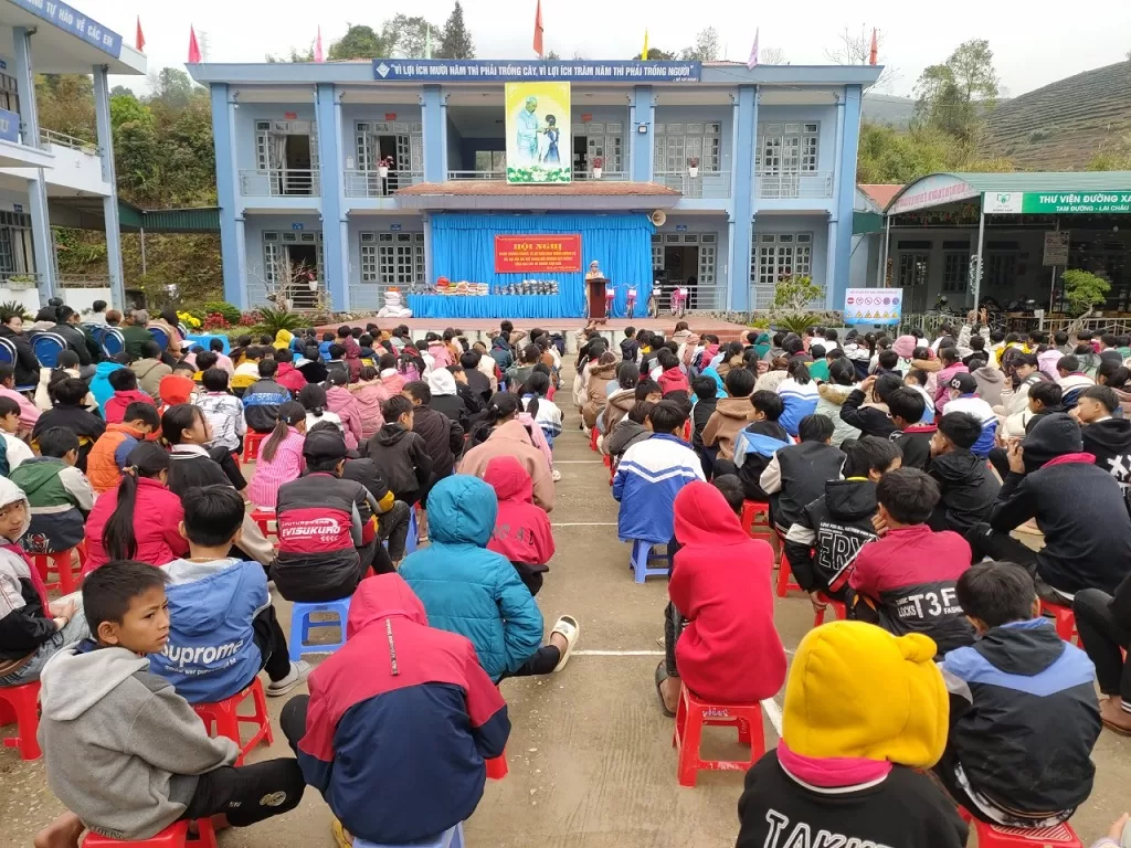 Quang cảnh buổi tuyên truyền