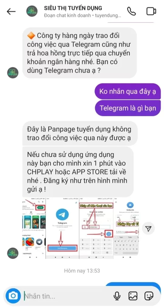 Các đối tượng dụ dỗ nạn nhân